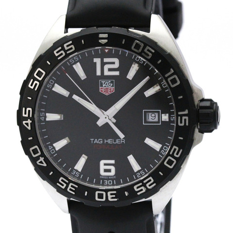 TAG HEUER 豪雅一級方程式精鋼橡膠石英男士腕錶 WAZ1110 拋光