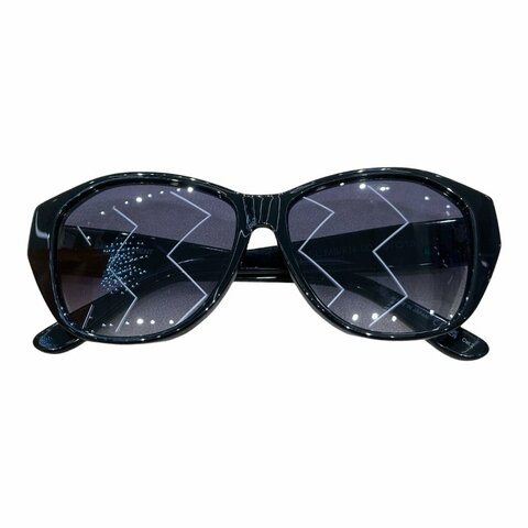 SAINT LAURENT 聖羅蘭 墨鏡 PVC 紫灰色鏡片