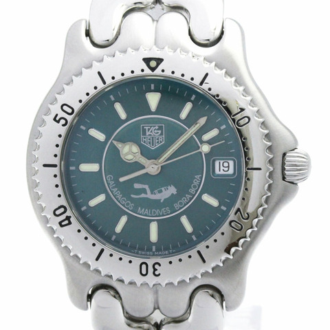 TAG HEUER Sel Galapagos Maldives Bora Bora 男錶 WG111K 拋光