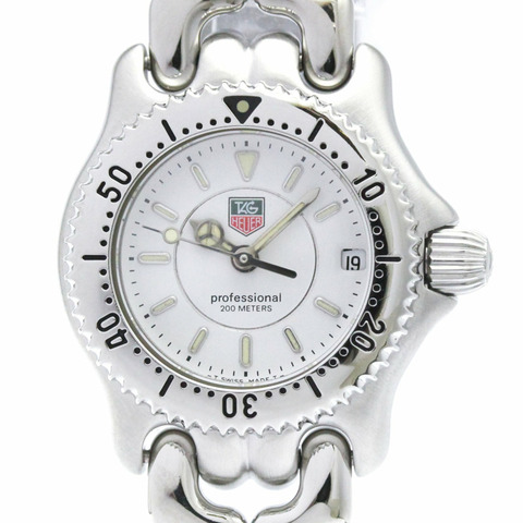 TAG HEUER Sel Professional 精鋼石英女錶 WG1412 拋光款