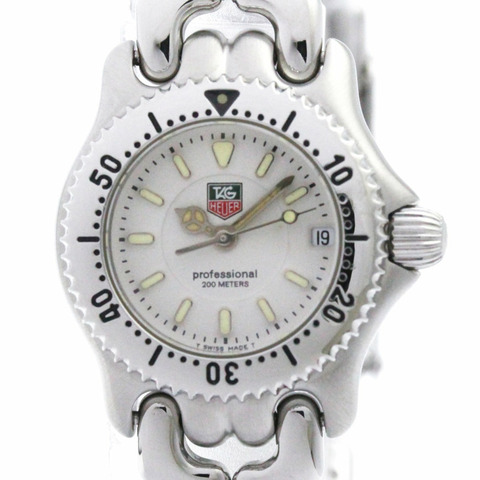 TAG HEUER Sel Professional 精鋼石英女錶 WG1412 拋光款