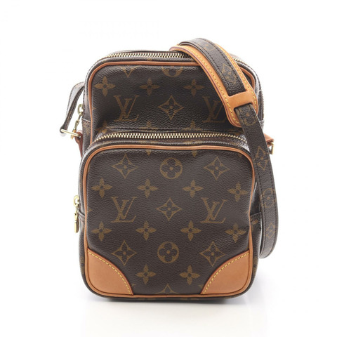 路易威登亞馬遜斜背單肩包 M45236 Monogram 帆布棕色二手