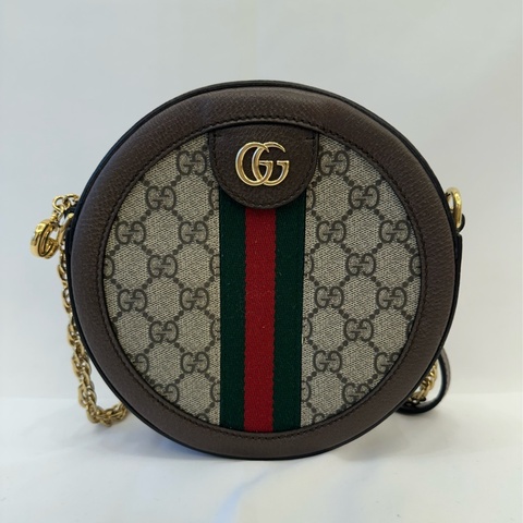 #小仙女都愛 Gucci  ophidia系列 圓餅包 鏈條包