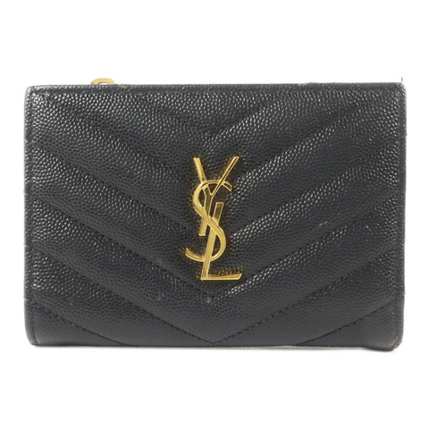 SAINT LAURENT 牛皮皮革Bifold Wallet錢包
