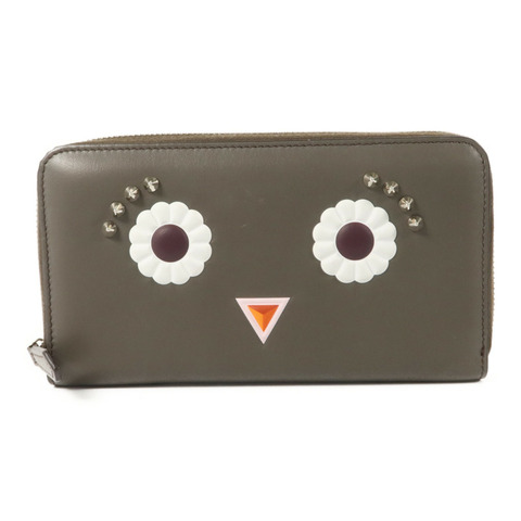 FENDI 牛皮皮革Hypnoteyes Wallet長錢包