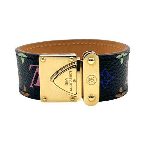 Koala 手環 黑彩 原花帆布 金色鍍金【LOUIS VUITTON LV 路易威登】 M65347