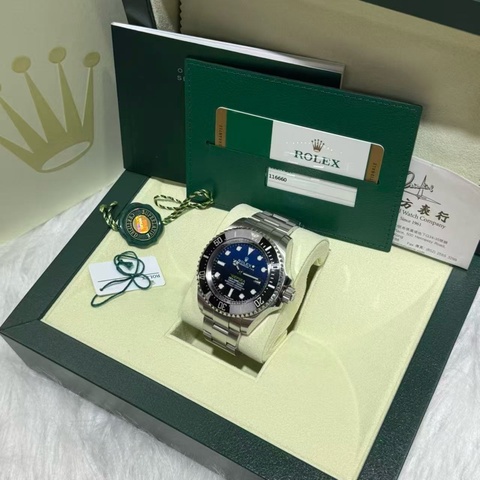 Rolex 勞力士 Sea-Dweller Deepsea 漸變藍面潛水錶 大鬼王Fullset
