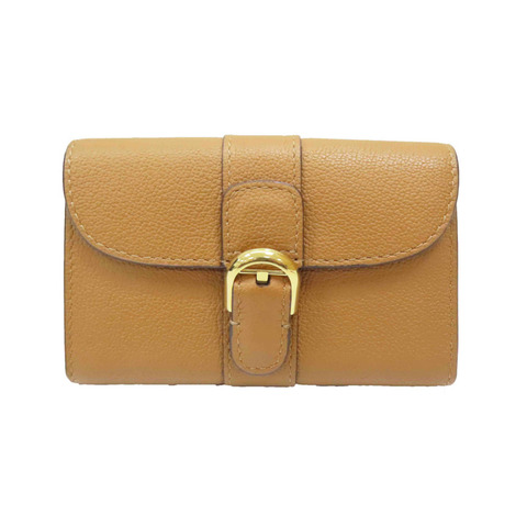 棕色 牛皮 Brillant card holder 卡夾 名片夾【Delvaux 德爾沃】