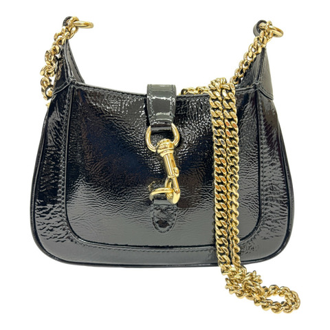 黑色 牛皮 Jackie Notte Mini 肩背包【GUCCI 古馳】 782889