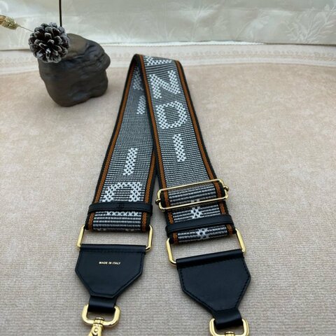 FENDI FF 老花寬版替換肩帶