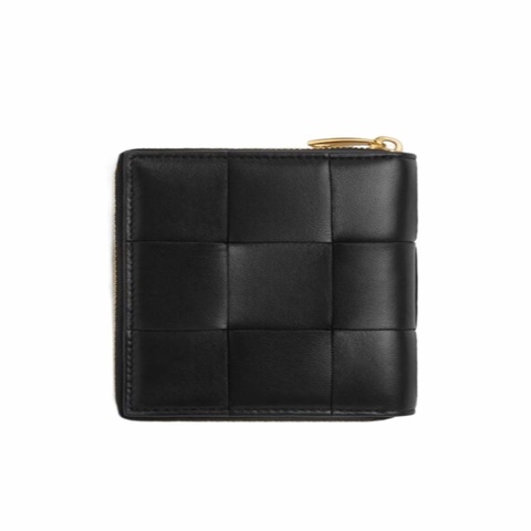 Bottega Veneta 女士 小號 Compact Cassette 環繞式拉鍊錢包均碼碼11cm*2cm*11cm
