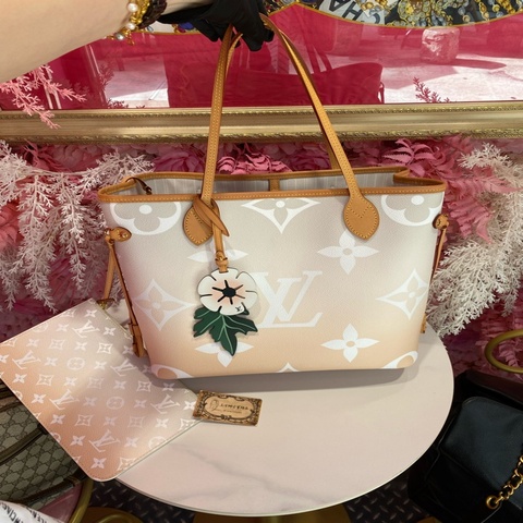 lv 閒置新未用 neverfull 購物包