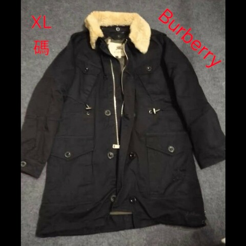 原價5萬8／XL碼／全新未使用／Burberry 超保暖休閒大衣／義大利製