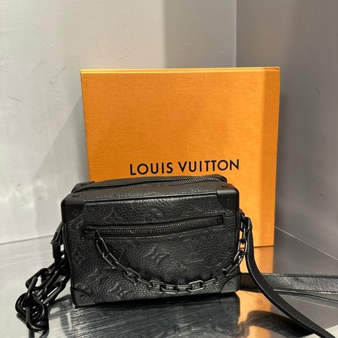 Louis Vuitton Mini Soft Trunk 黑皮革壓紋 ｜Classic Trend CT精品｜台北東區實體