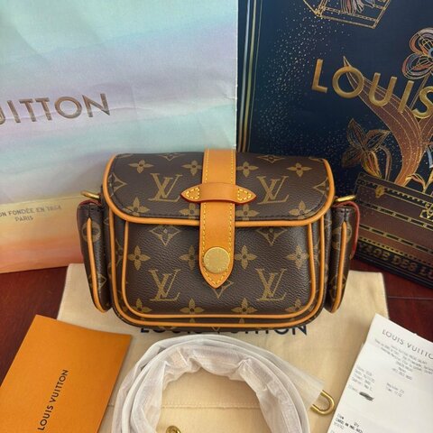 近新品 路易威登/Louis Vuitton Nigo聯名Cargo老花相機包 芯片款