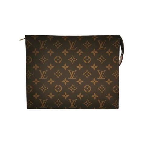 Louis Vuitton (LV) 盥洗包26Monogram印花拉鍊手拿包