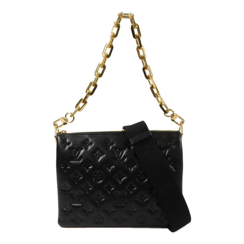 LOUIS VUITTON Monogram Embossed Puffy Coussin PM手挽肩背兩用袋