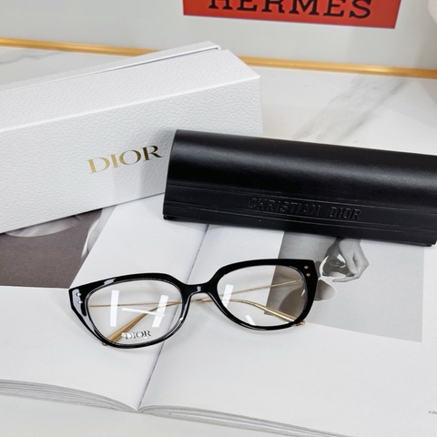 DIOR 迪奧 黑色休閒平光鏡 素顏鏡