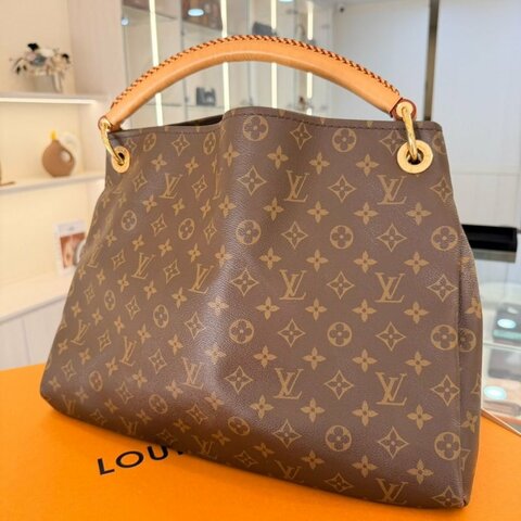 LV M40249 ARTSY MM老花手提/肩背包