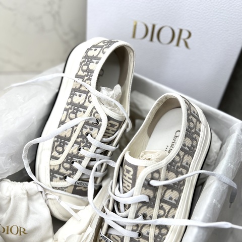 香緹國際精品 Dior 厚底 編織 帆布鞋 全新6月購證 1137