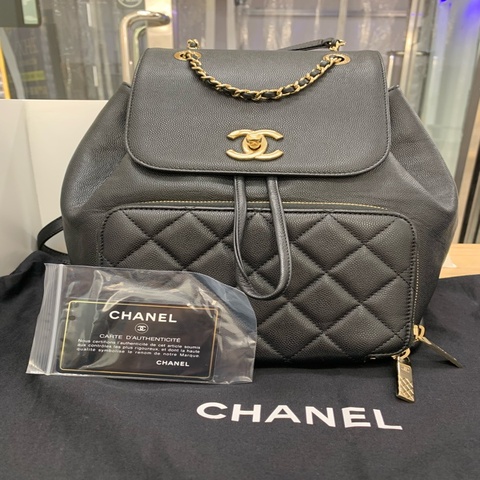 Chanel affinity backpack 黑色