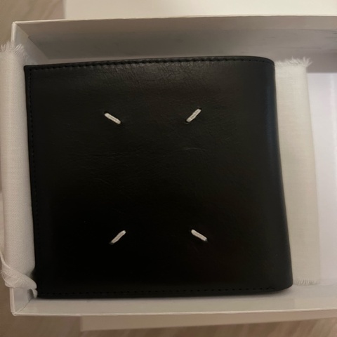 Masion Margiela Black Folding Bifold 短夾