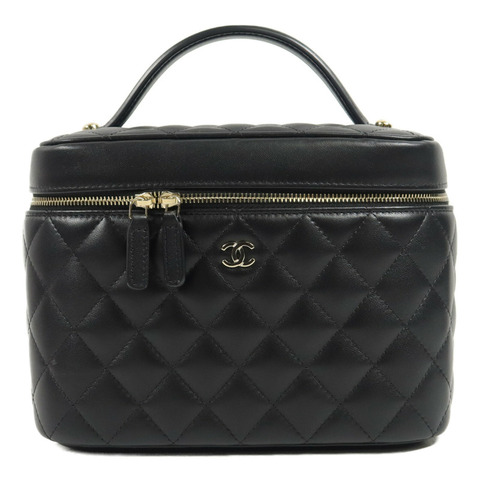 CHANEL 羊皮皮革Vanity Case手挽袋