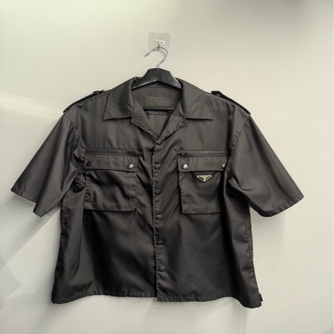 Prada 尼龍軍裝襯衫 ｜Classic Trend CT精品｜台北東區實體