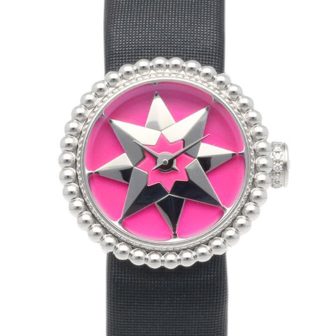 Dior La Mini D de Watch，不鏽鋼石英女士腕錶 CD040112