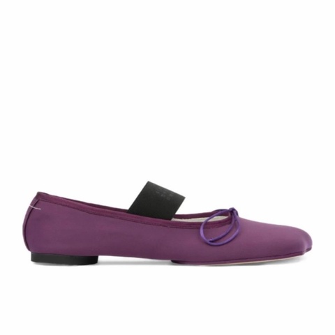 Mm6 Maison Margiela 女士 蝴蝶結芭蕾平底鞋35 36 37 37.5 38 38.5 40碼