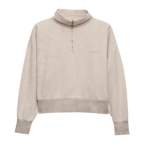 Prada 男士 長袖棉質 Polo 衫S M XL XXL碼