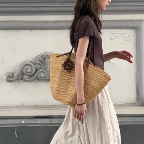 Loewe 草編包 托特包 肩背包