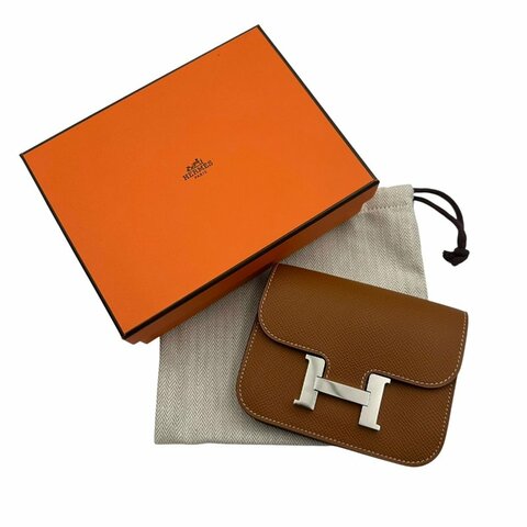 【美收精品】HERMES Constance Slim 錢包  C-688【隔月月中將轉賣至日本 上架期限30天】