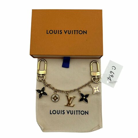 【美收精品】 Louis Vuitton  Spring Street 鏈帶吊飾  C-694 隔月月中將轉賣至日本 上架期限30天】
