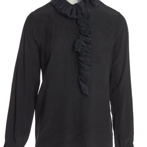 Gucci silk 黑色上衣