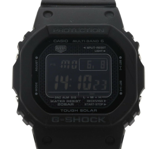 卡西歐 G-SHOCK DIGITAL 5000 系列 GW-5000HS-1JF 黑色不鏽鋼/樹脂男士數位手錶