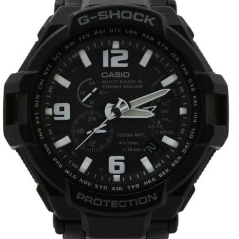 卡西歐 G-SHOCK 天空駕駛艙 GW-4000D-1AJF 黑色不銹鋼男士模擬手錶