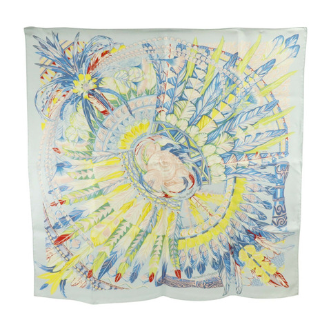 HERMES 絲質Scarf 90x90cm絲巾