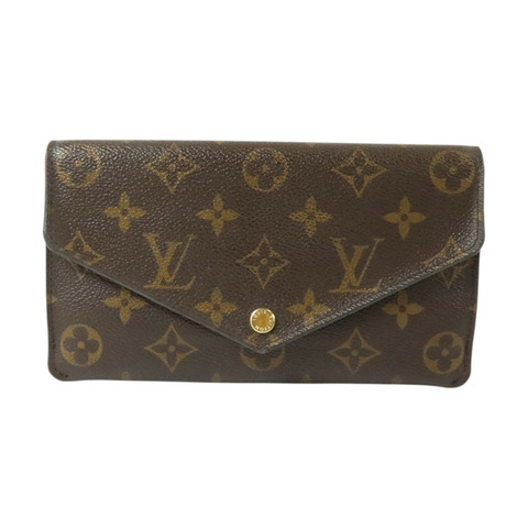 LOUIS VUITTON Monogram Jeanne Wallet金扣長錢包
