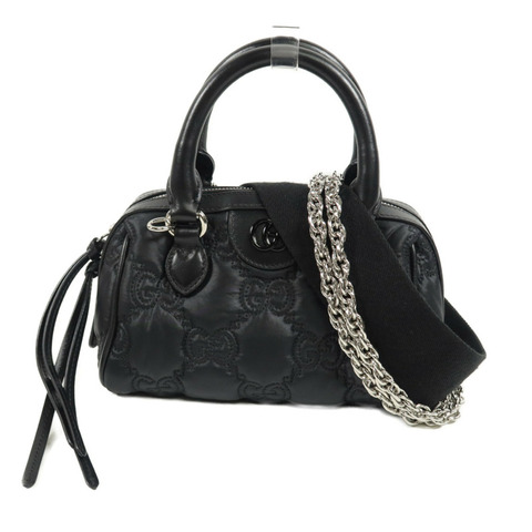 GUCCI 牛皮皮革Matelasse Mini Bag手挽肩背兩用袋