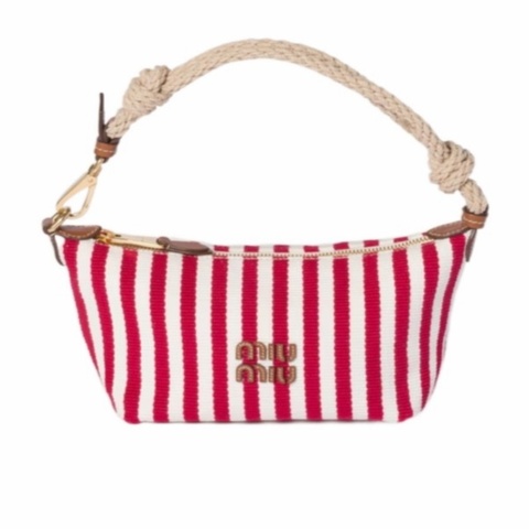Miu Miu 女士 拉鍊手提包均碼碼18.5cm*10cm*14cm