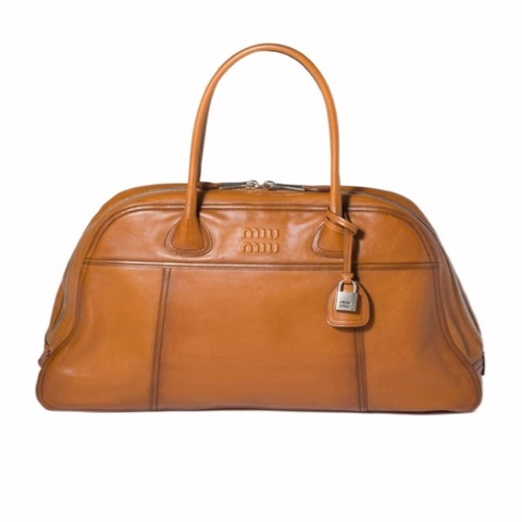 Miu Miu 女士 Vivant 皮革單肩包均碼碼50cm*13cm*30.5cm