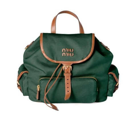 Miu Miu 女士 翻蓋雙肩包均碼碼25cm*12.5cm*29.5cm