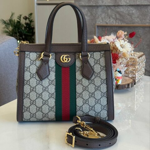 *SHIHNA名牌精品* GUCCI Ophidia 小號手提包