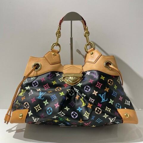 Louis Vuitton 黑三彩村上隆系列 限量款烏蘇拉黑三彩