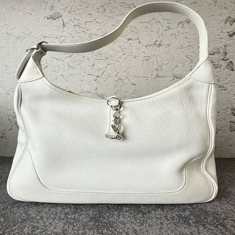 Hermes 愛馬仕中古vintage  trim31 白銀 無配件