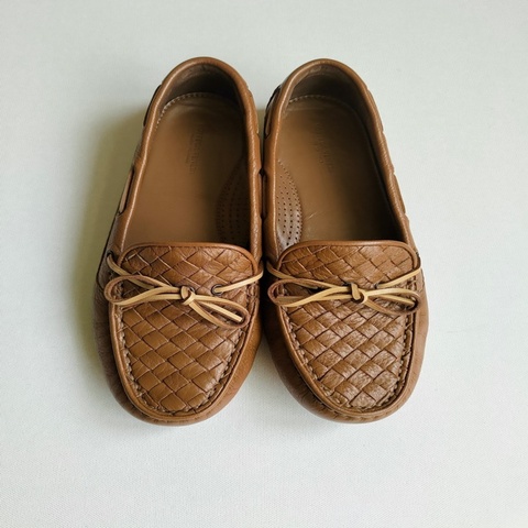 🇮🇹製 #BV BOTTEGA VENETA 編織莫卡辛鞋 太妃糖 | 樂福 | loafer