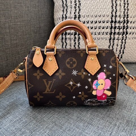 LV Vivienne聖誕節限定 Nano Speedy 波士頓包