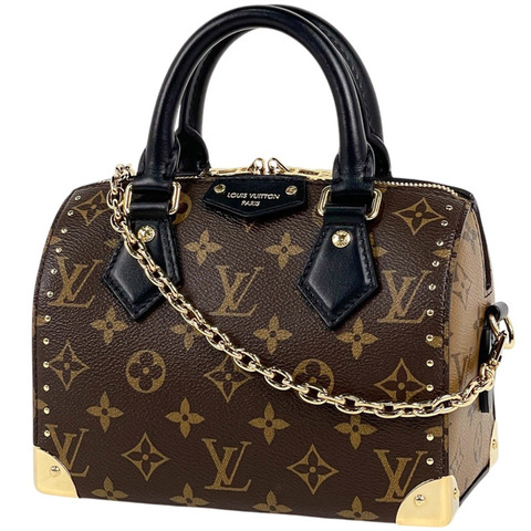 路易威登 Speedy Trunk 20 兩用 Monogram 棕色 M13146 女士包