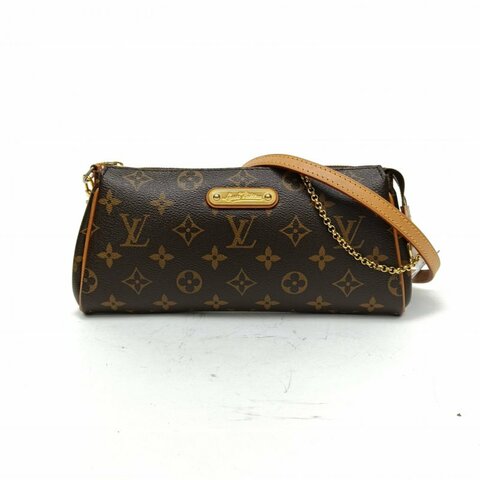 LOUIS VUITTON EVA鏈條包老花PVC2012肩背包